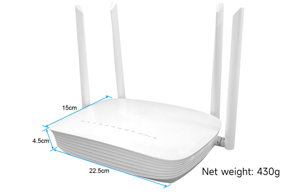 Wifi 6 optical fiber modem